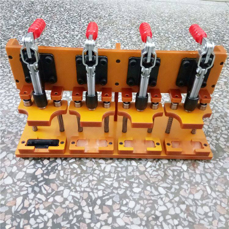 极速CNC加工定制工装q夹具气动保压治具快速夹具测试架治具实力加
