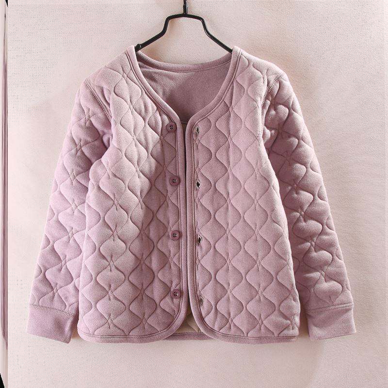 新品女童内穿棉袄儿童内胆小x棉袄轻薄棉衣打底棉服加绒加厚冬季