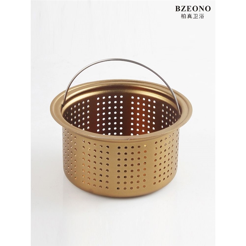 极速厨房水槽18k0 185mm下水器洗菜盆配件单槽水池大提篮落水整套