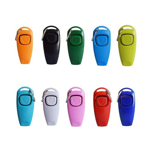新品Cute Shape Dog Whistlev Clicker Pet Dog Trainer Aid Guid