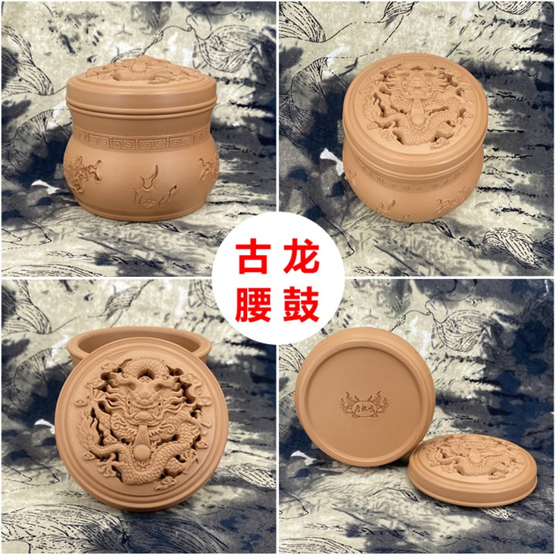 极速新款蟋蟀蛐蛐叫罐油葫芦螽斯黑虫古龙澄泥Q养叫泥罐盆鸣虫用