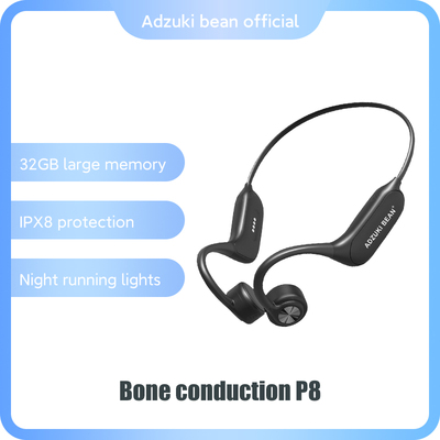 新品P8 Bone Conduction Hteadphones IPX8 IP68 Waterproof Buil