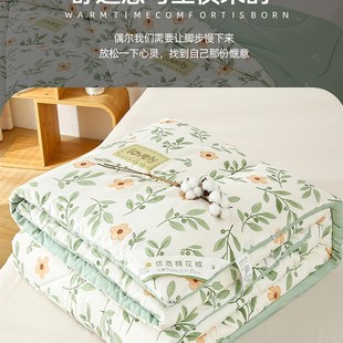 新疆棉花被子春秋被芯全棉家用双人冬被学生宿舍单人保暖棉被