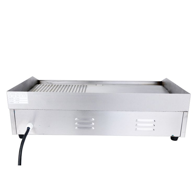 极速822电扒炉半平p半坑扒炉土耳其烤肉机 铁板烧烧烤设备电扒炉