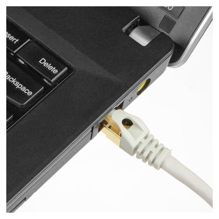 极速。CE-LINK 1535 uCAT7网线10米纯铜镀金七类双屏蔽高速SSTP网