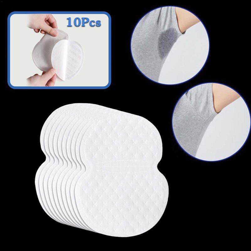 极速10pcs Underarm Sweat Pads Absorb Liners UQnderarm Gasket