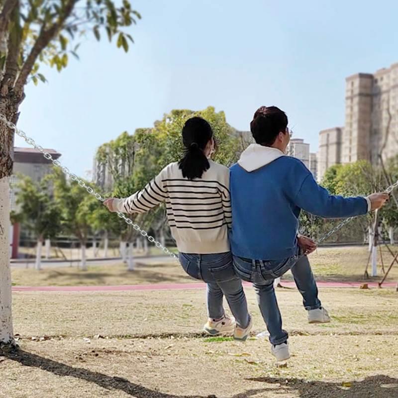 极速晾衣绳室外免打孔晒衣绳链条B不锈钢晾衣服的绳子室内凉衣拉