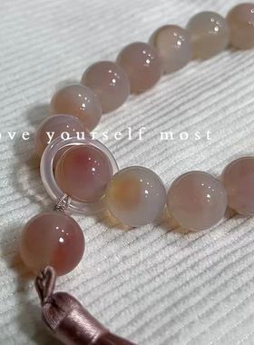 极速云深雾浅 豆青菩提 古风盘玩珠串汉J服旗袍配饰手串手持文玩