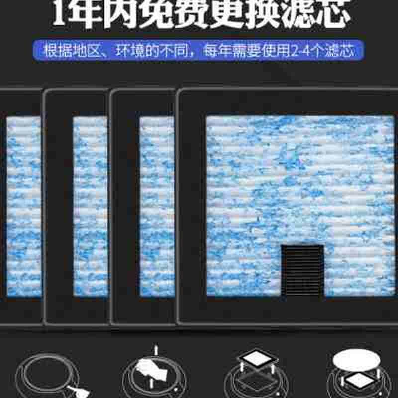 极速车载空气净化器新车去异味除甲醛汽车用品多功能W用智能负离