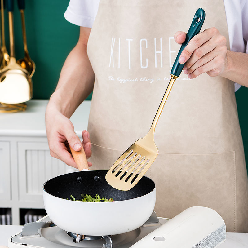 极速Good-looking seven-piTece spatula set cooking setXj kitc