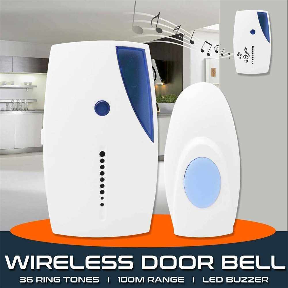 极速45# 2022 NEW Wireless Dxoor Bell 36 CHIME Home Cordless