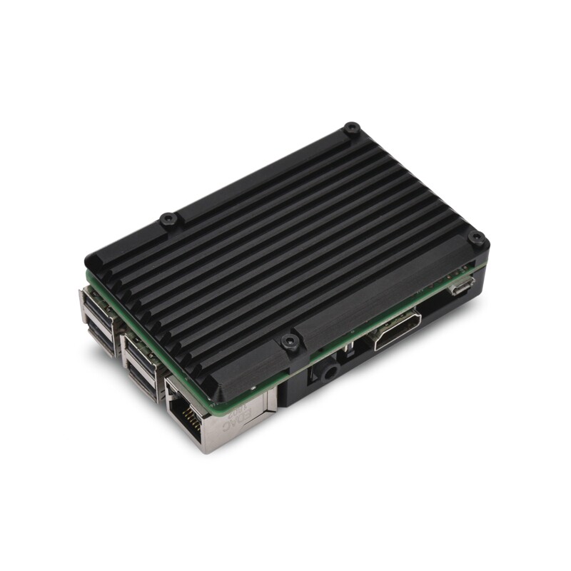 极速树莓派主板外壳i盒子RaspberryPi3代b型2b/3b+铝合金散热壳子