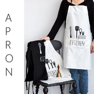 极速Apron Korean fashiosn kitchen waist restaurant work hot