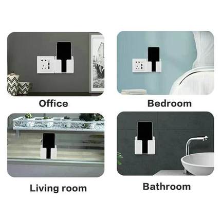 极速4/2/1Pcs Punch-free Mobile Phone HolKder Wall Mount Stan