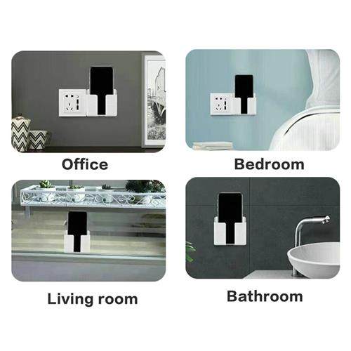 极速4/2/1Pcs Punch-free Mobile Phone HolKder Wall Mount Stan
