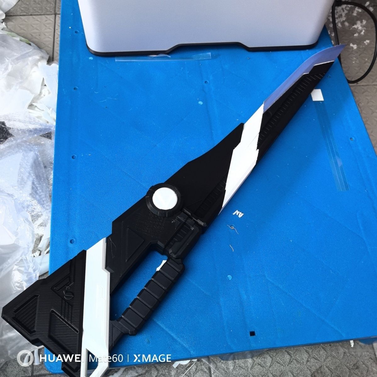 假面骑士 亚克01 武器 3D打印成型色道具不掉漆 cosplay皮套配件图片