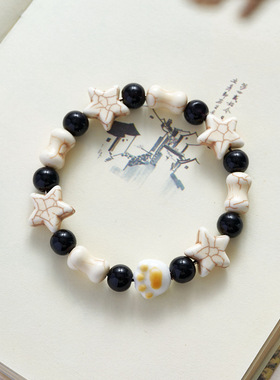 女生中国结平安锁陶瓷旅游纪念