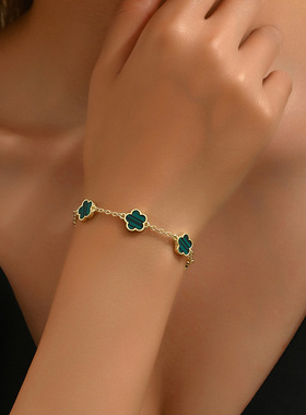 卓曼女式铜材质ins风可调节大小