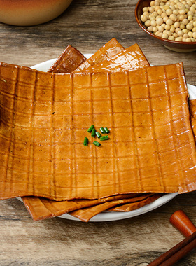 达县牛皮豆干四川特产五香卤薄豆腐皮火锅烧烤麻辣凉拌即食小零食