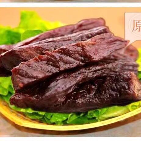 现烤牛肉干牛肉片随机发真空塑封称重原味内蒙古正蓝旗特产