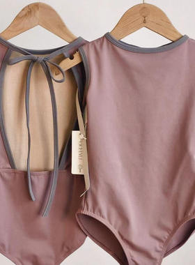 西瑟里李“致敬经典优雅”圆领系带包边芭蕾形体舞蹈练功体操服