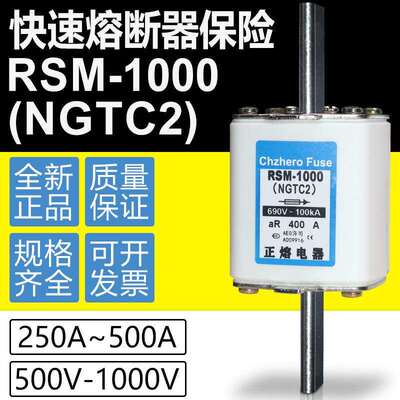 RSM-1000 NGTC2 690V 400A 350A 315A 300A 250A 200A快速熔断器