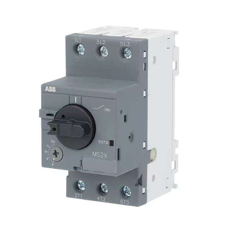 ABB电动机断路器MS2X-1.6 MS2X-4 MS2X-0.63 MS2X-10.0旋钮式控制