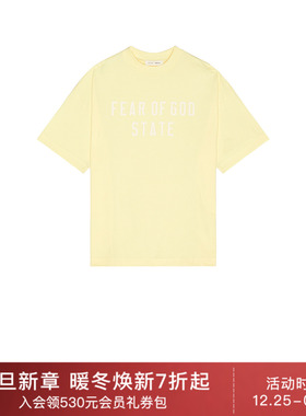Fear of God ESSENTIALS 90S T恤 休闲时尚潮流男REVOLVE  黄色