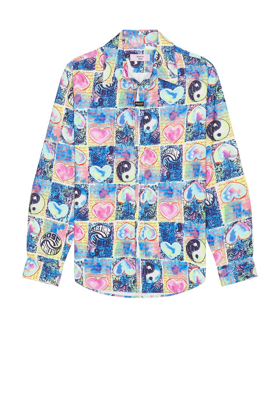 Martine Rose CLASSIC 衬衫 休闲时尚潮流男REVOLVE  蓝色