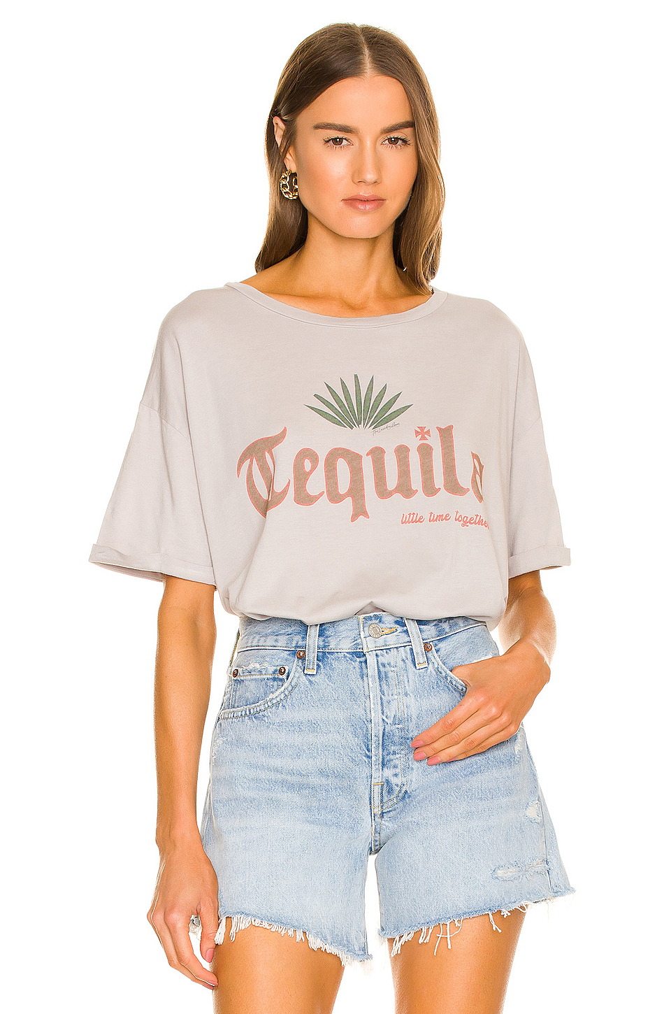 The Laundry RoomTEQUILA T恤 休闲时尚潮流男REVOLVE  淡灰色