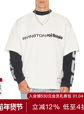 RRR123 METANOIA USO CVA T恤 休闲时尚潮流男REVOLVE  白色