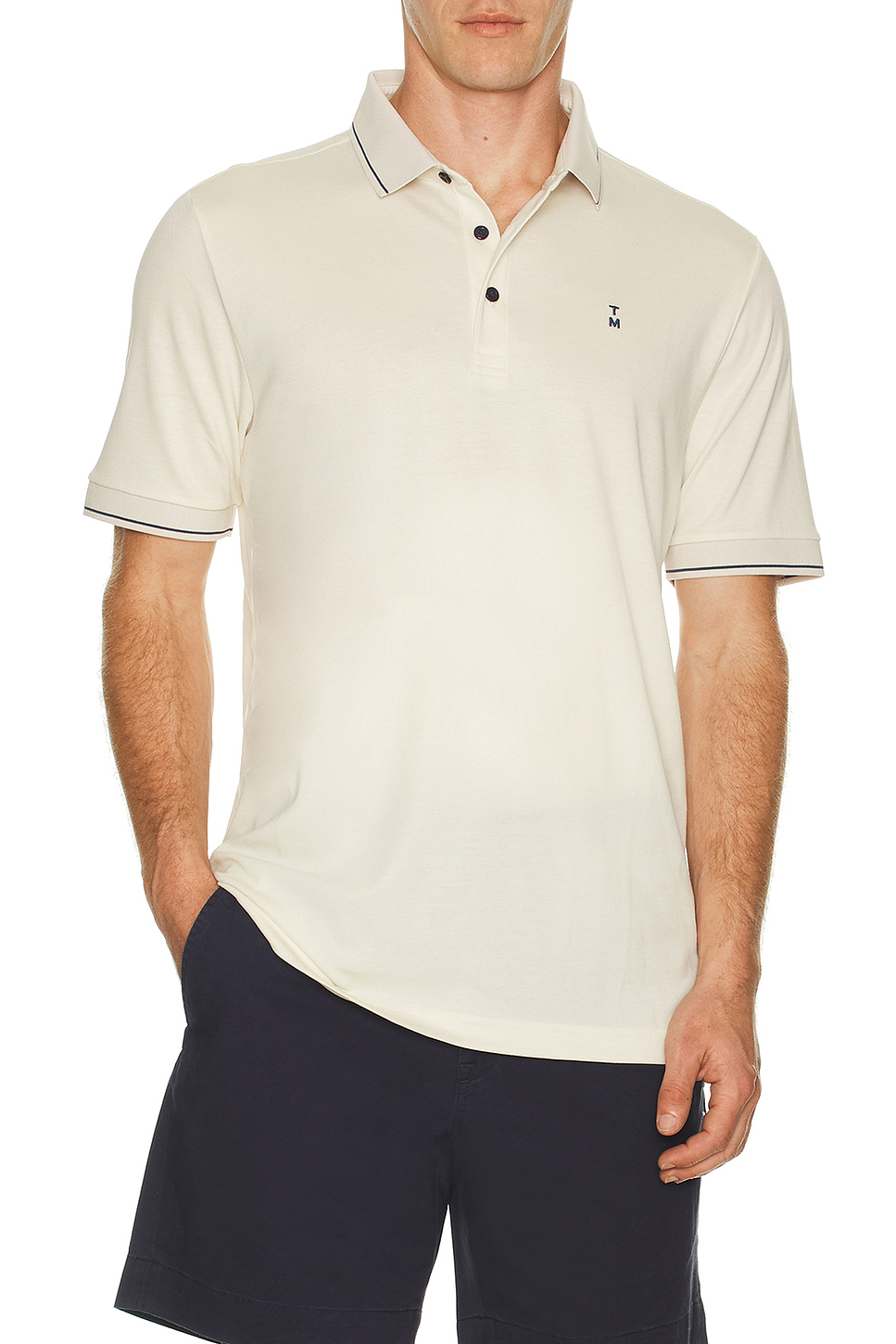 TravisMathew HAPPIER HOUR POLO 衫 休闲时尚潮流男REVOLVE  奶