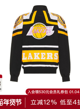 Mitchell & Ness NBA 夹克 休闲时尚潮流男REVOLVE  黑色