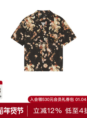 ALLSAINTS ARMADA 衬衫 休闲时尚潮流男REVOLVE  黑色