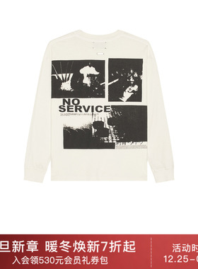 Rlyk WALKER 长袖T恤 休闲时尚潮流男REVOLVE  白色