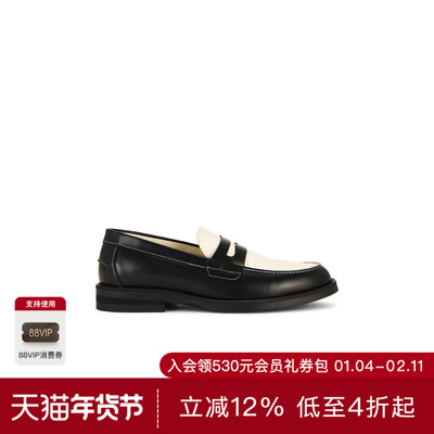 Duke + Dexter Wilde Penny Loafer 休闲时尚潮流男REVOLVE  黑色