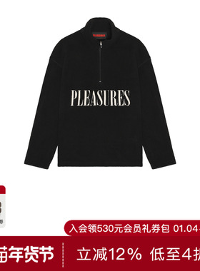 Pleasures ONYX 摇粒绒 休闲时尚潮流男REVOLVE  黑色