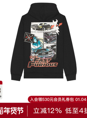 REASON 连帽衫 休闲时尚潮流男REVOLVE  黑色