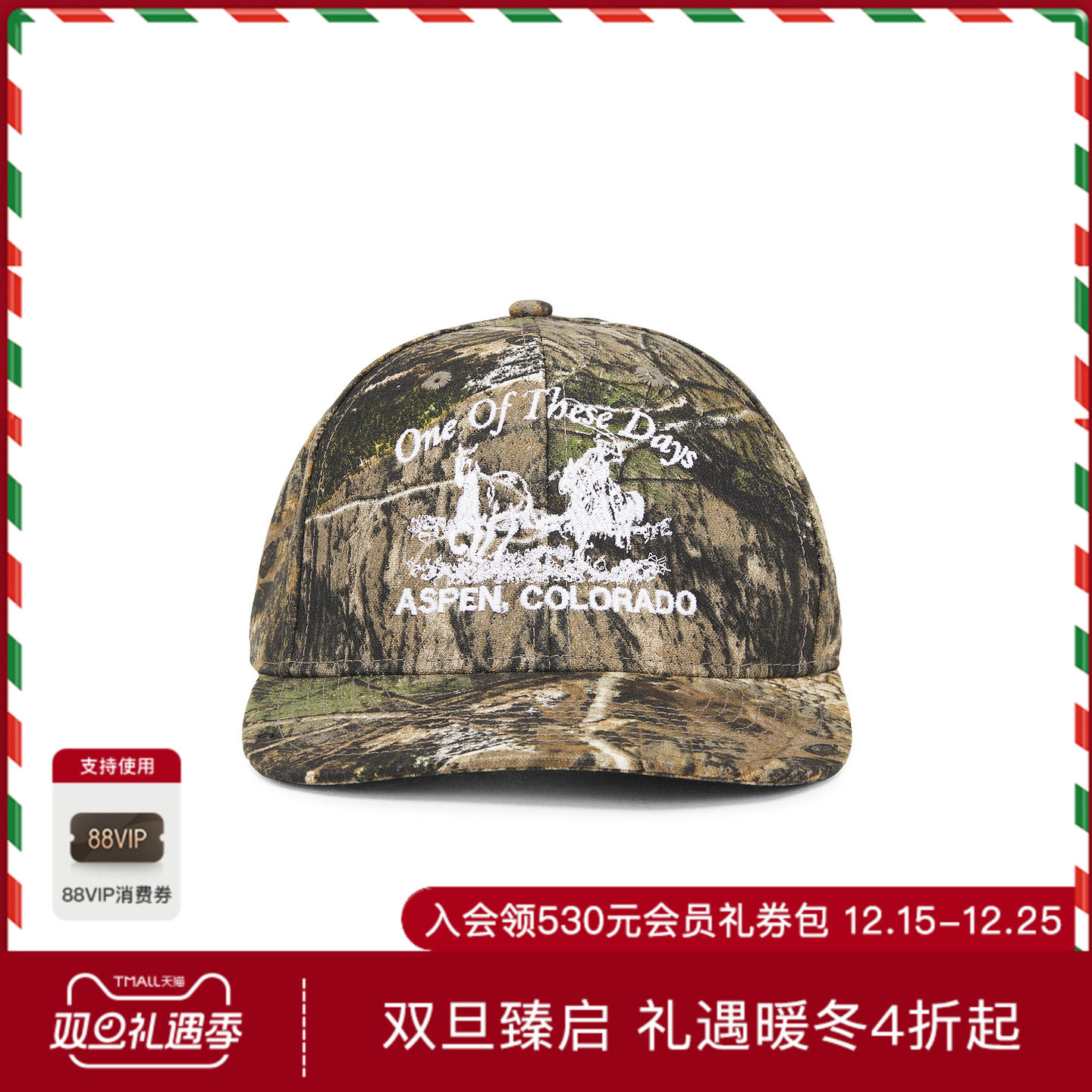 ONE OF THESE DAYS JUST FOR A MOMENT 帽类 休闲时尚潮流男REVOL