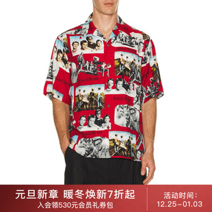 HAWAIIAN WACKO 休闲时尚 STAND 衬衫 潮流男REVOLVE MARIA