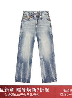 True Religion SUPER T 牛仔裤 休闲时尚潮流男REVOLVE  蓝色