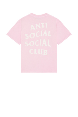Anti Social Social Club MIND T恤 休闲时尚潮流男REVOLVE  粉色