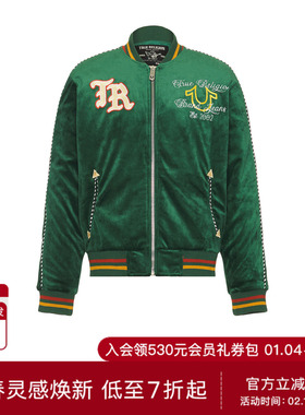 [秋季新品]True Religion REVOLVE 夹克 绿色潮美国官网直邮进口