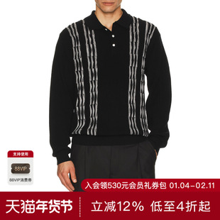 Beams Plus POLO 衫 休闲时尚潮流男REVOLVE  黑色冬季保暖