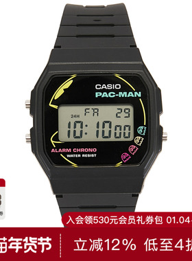 Casio PACMAN 腕表 休闲时尚潮流男REVOLVE  黑色