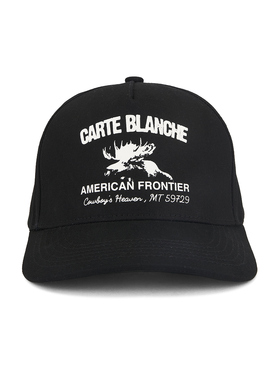 Carte BlancheTHE AMERICAN FRONTIER 后扣帽 休闲时尚潮流男REVO