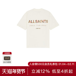 [新品]ALLSAINTS UNDERGROUND 圆领T恤REVOLVE美式潮流休闲男高级