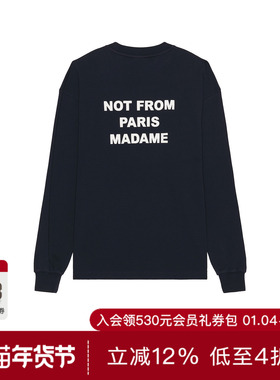 Drle De Monsieur SLOGAN LE T-SHIRT 短袖上衣 休闲时尚潮流男RE