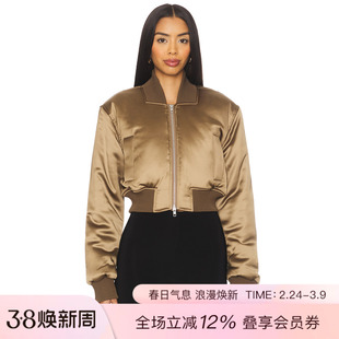 Camila Coelho MAIARA 夹克 休闲时尚潮流REVOLVE  棕色