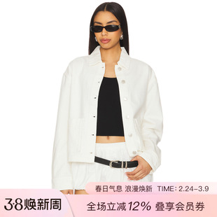 MORE TO COME NERISSA 夹克 休闲时尚潮流REVOLVE  奶油色
